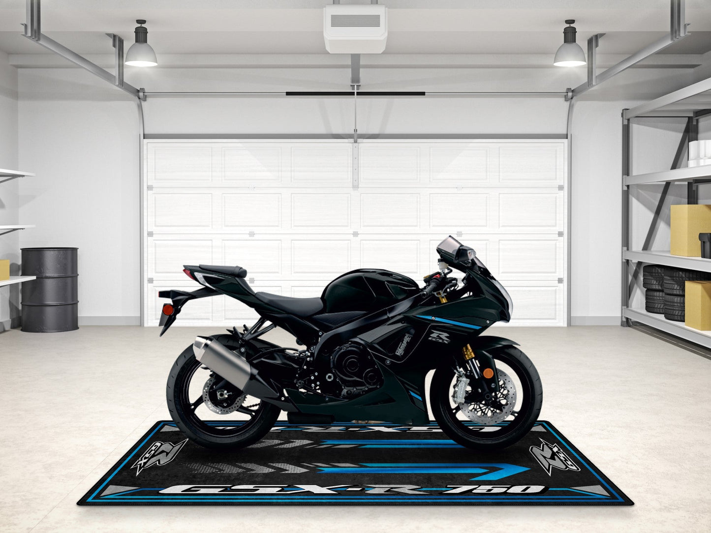 MPM Motorcycle Mat for Suzuki GSX-R750 - MM7356