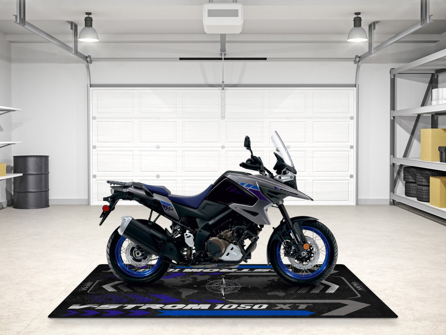 MPM Motorcycle Mat for Suzuki V-STROM 1050XT - MM7377