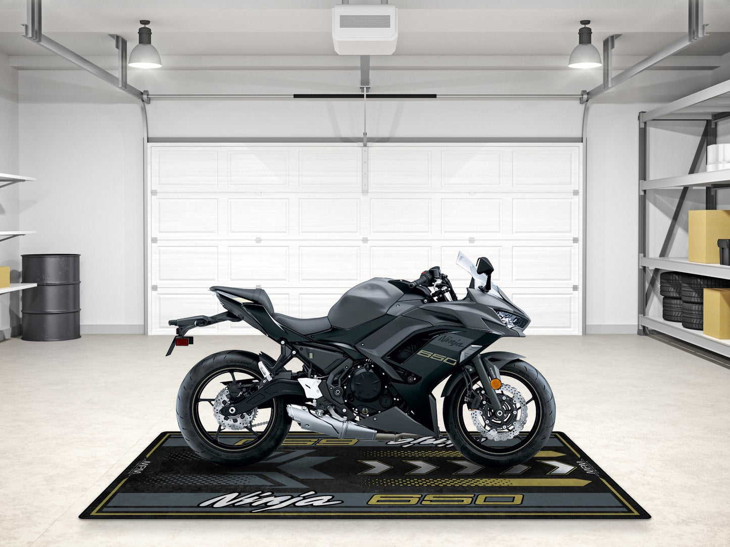 MPM Motorcycle Mat for Kawasaki Ninja 650 - MM7388