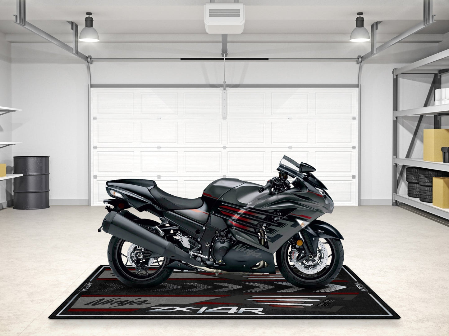 MPM Motorcycle Mat for Kawasaki Ninja ZX-14R - MM7403