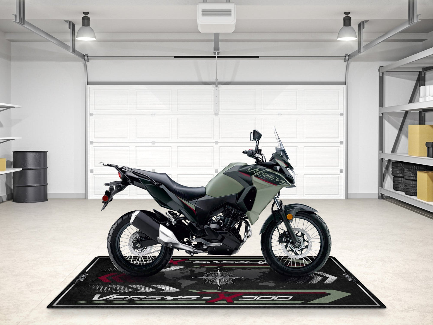 MPM Motorcycle Mat for Kawasaki Versys-X 300 - MM7419