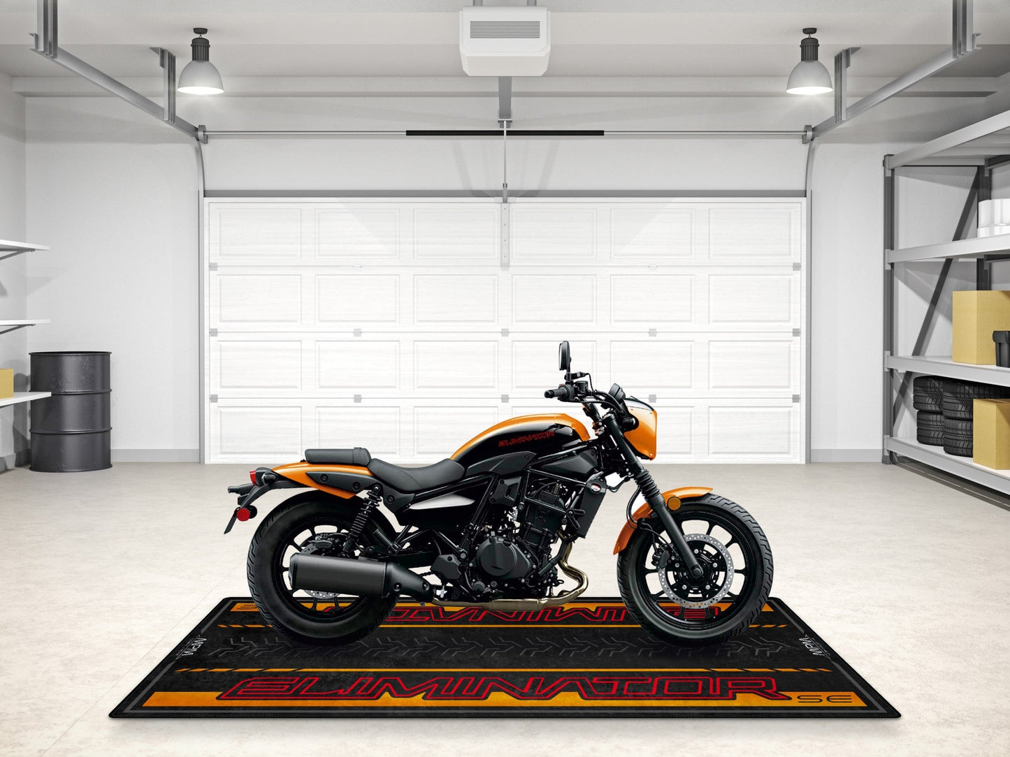 MPM Motorcycle Mat for Kawasaki Eliminator SE - MM7423