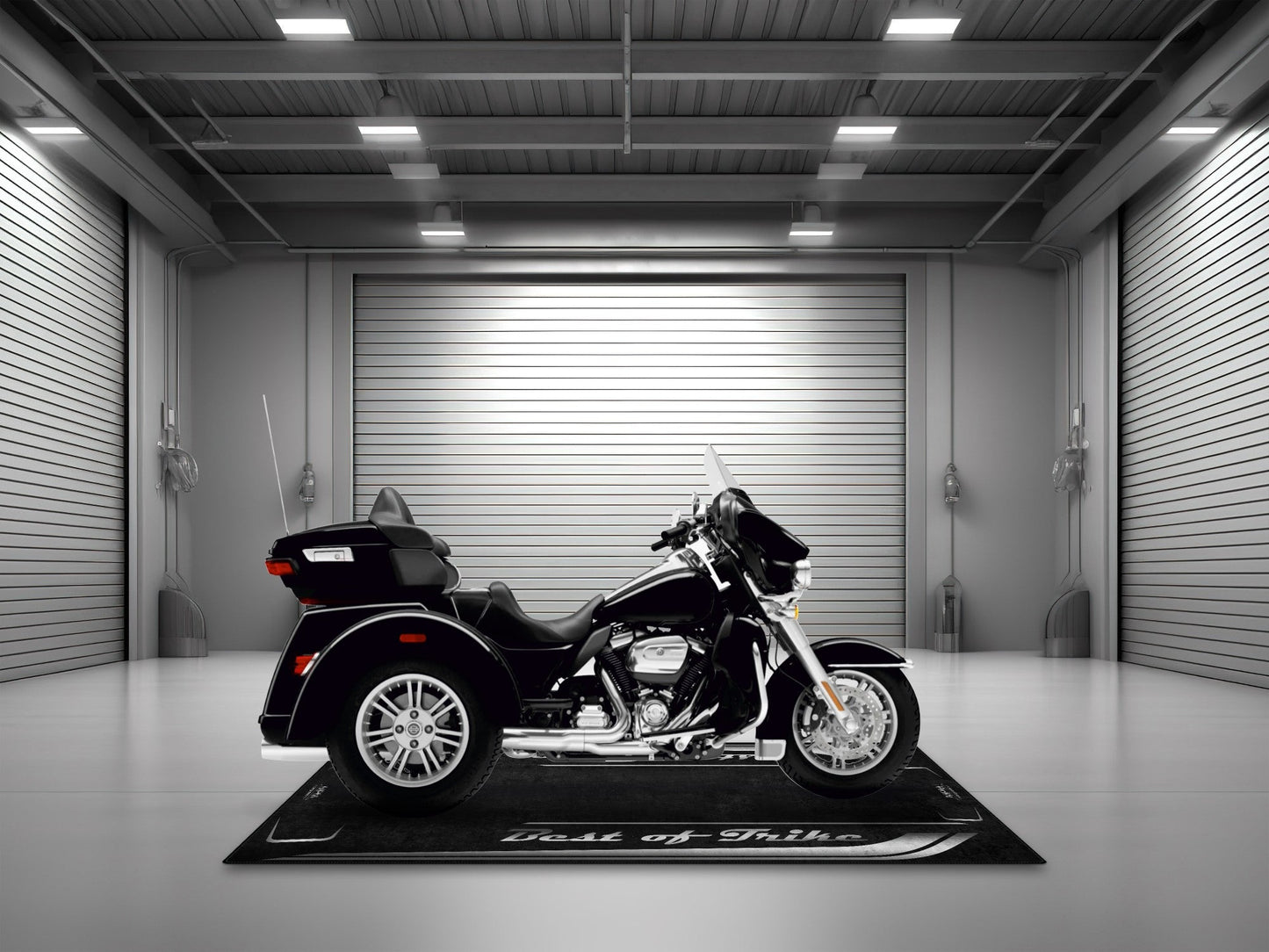 MPM Motorcycle Mat for Trike Motorcycle "Best of Trike" - MM7433