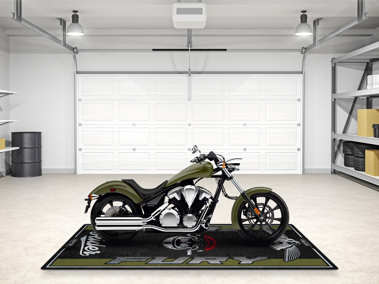 MPM Motorcycle Mat for Honda Fury - MM7435