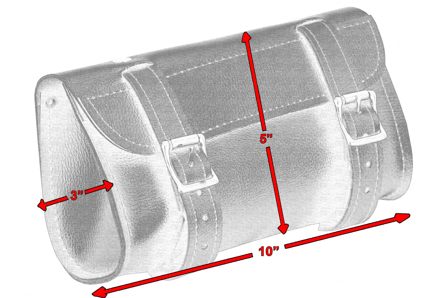 Leather Tool/Roll Bag