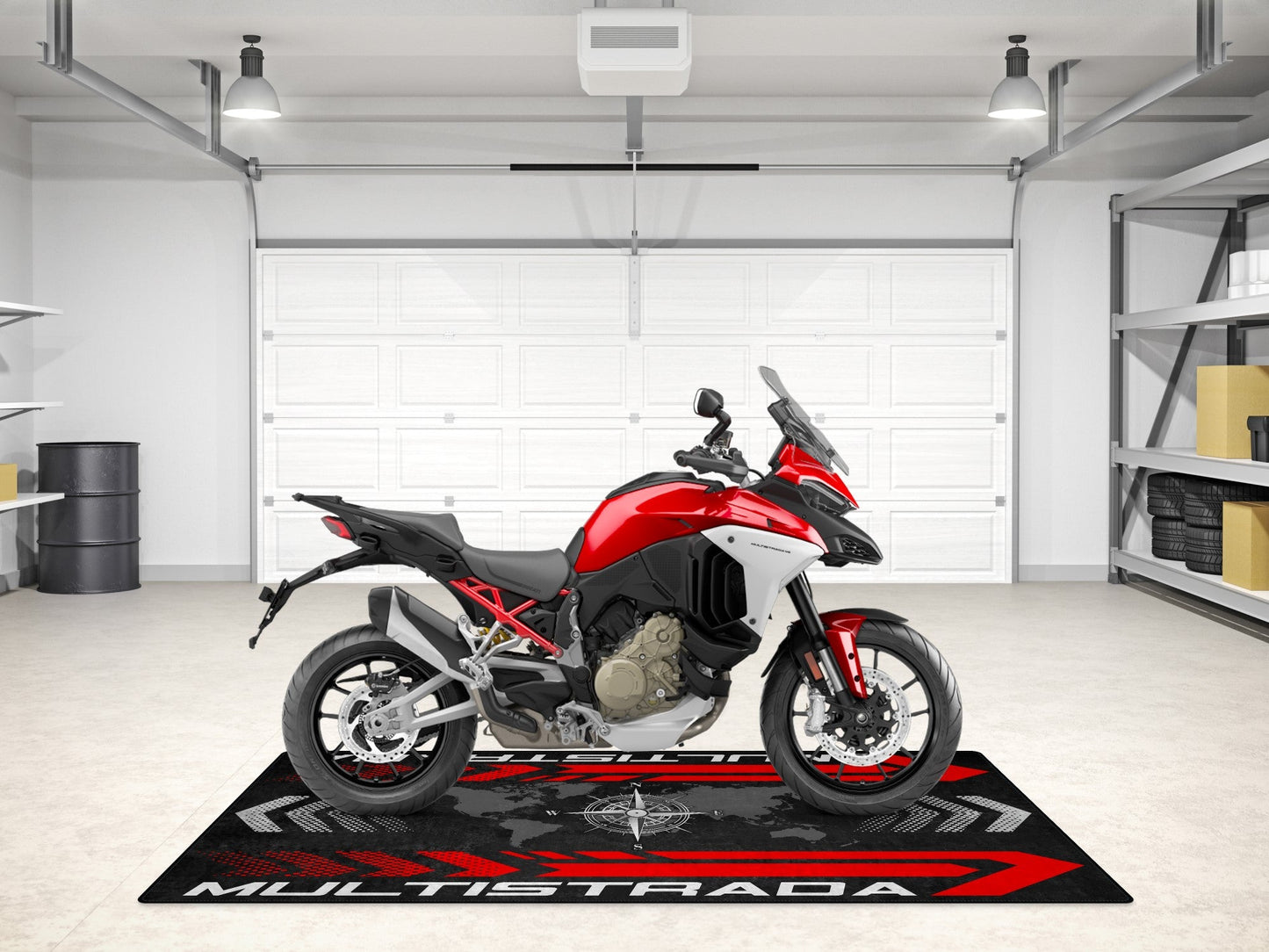 MPM Motorcycle Mat for Ducati Multistrada - MM7177