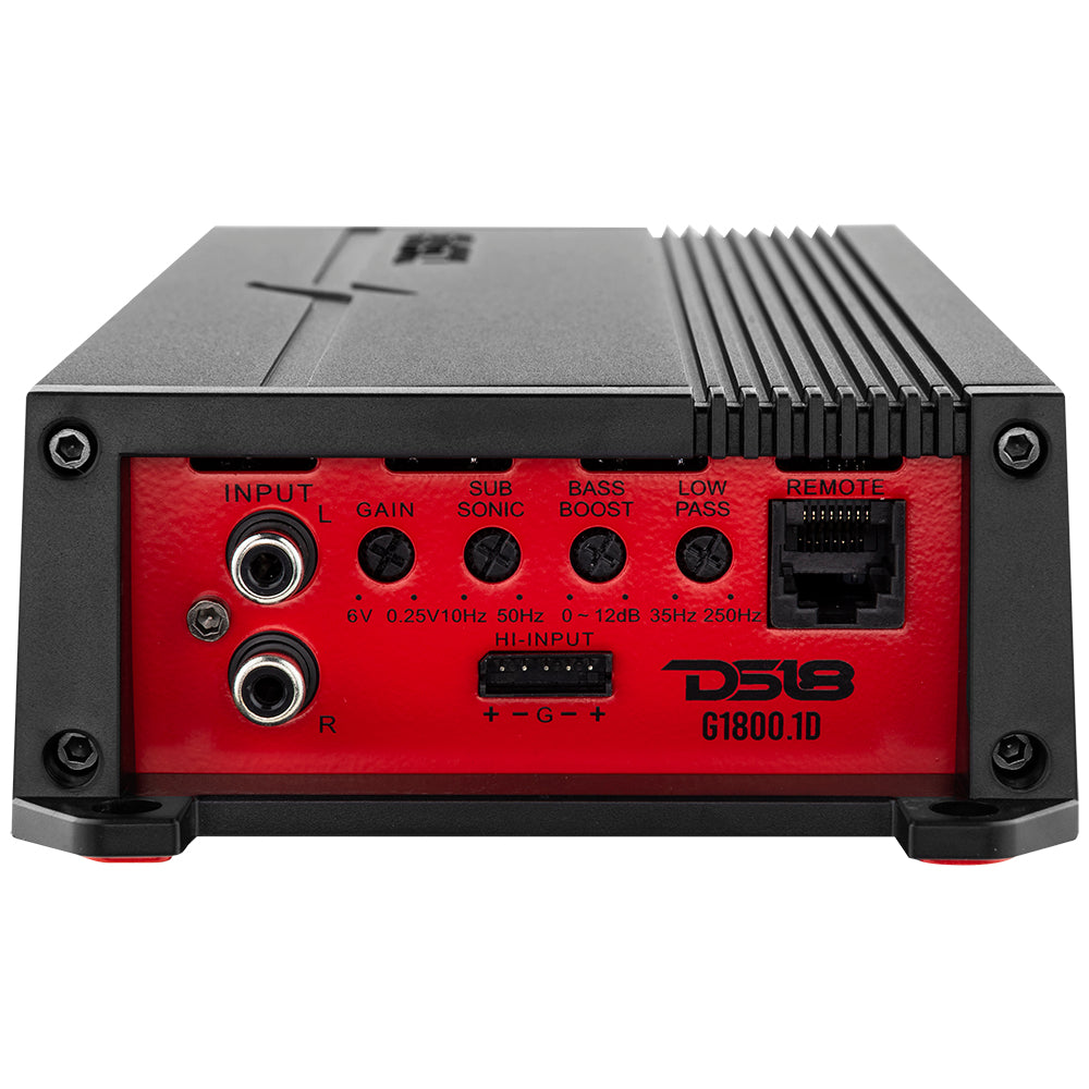 GEN-X Class D 1-Channel Amplifier 600 Watts Rms @ 1-Ohm