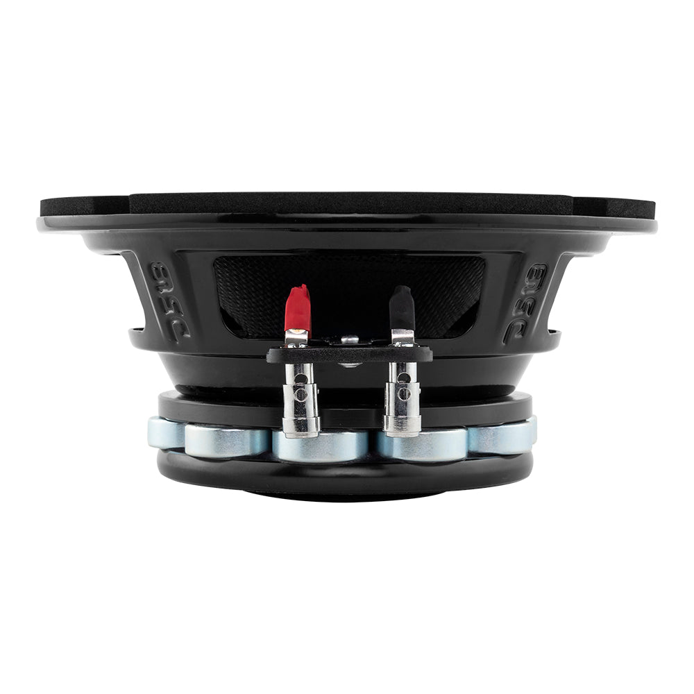 PRO 6.5" Neodymium Carbon Fiber Water resistant Cone Mid-Bass Loudspeaker 250 Watts Rms 2-Ohm