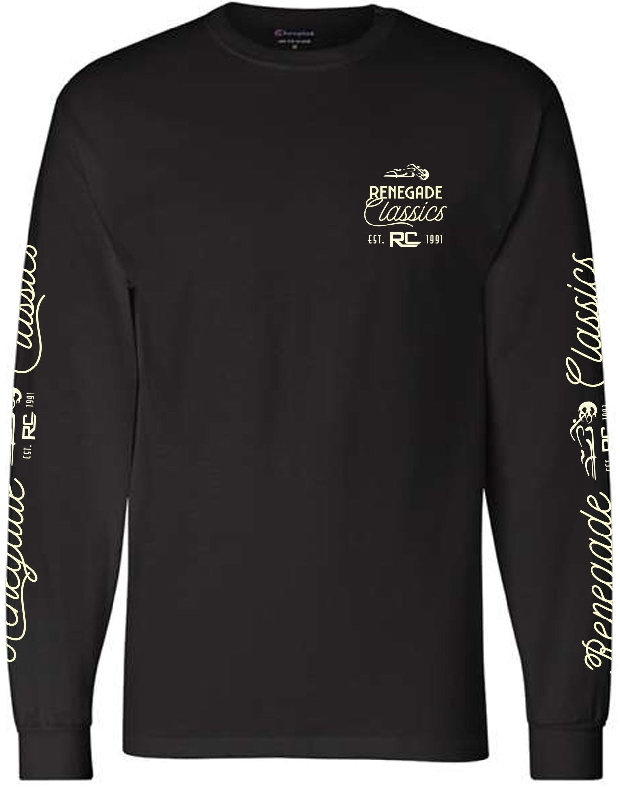 RC Retro Sign Men's Long Sleeve Shirt