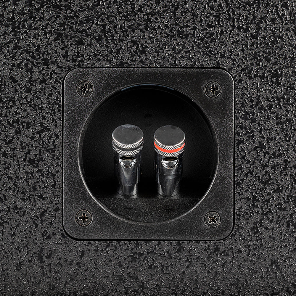 Dual 12" Loaded Subwoofer Ported Rugged Armored Enclosure With ZXI12.4D 2000 Watts Rms