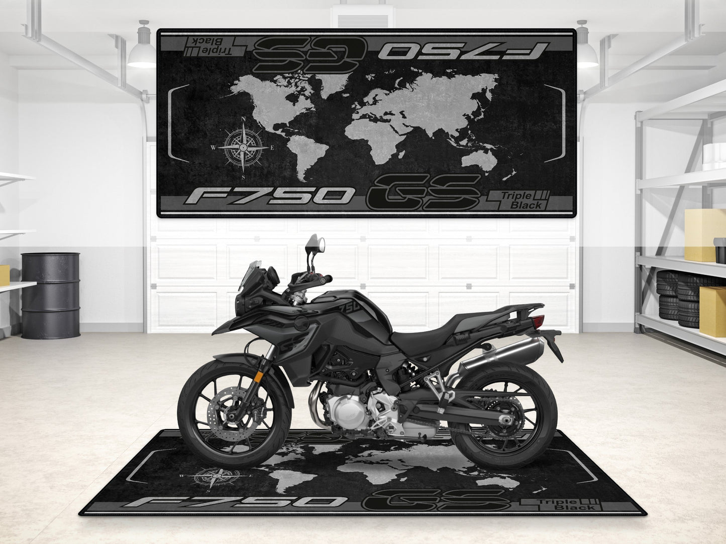 MPM Motorcycle Mat for BMW F750 GS - MM7296