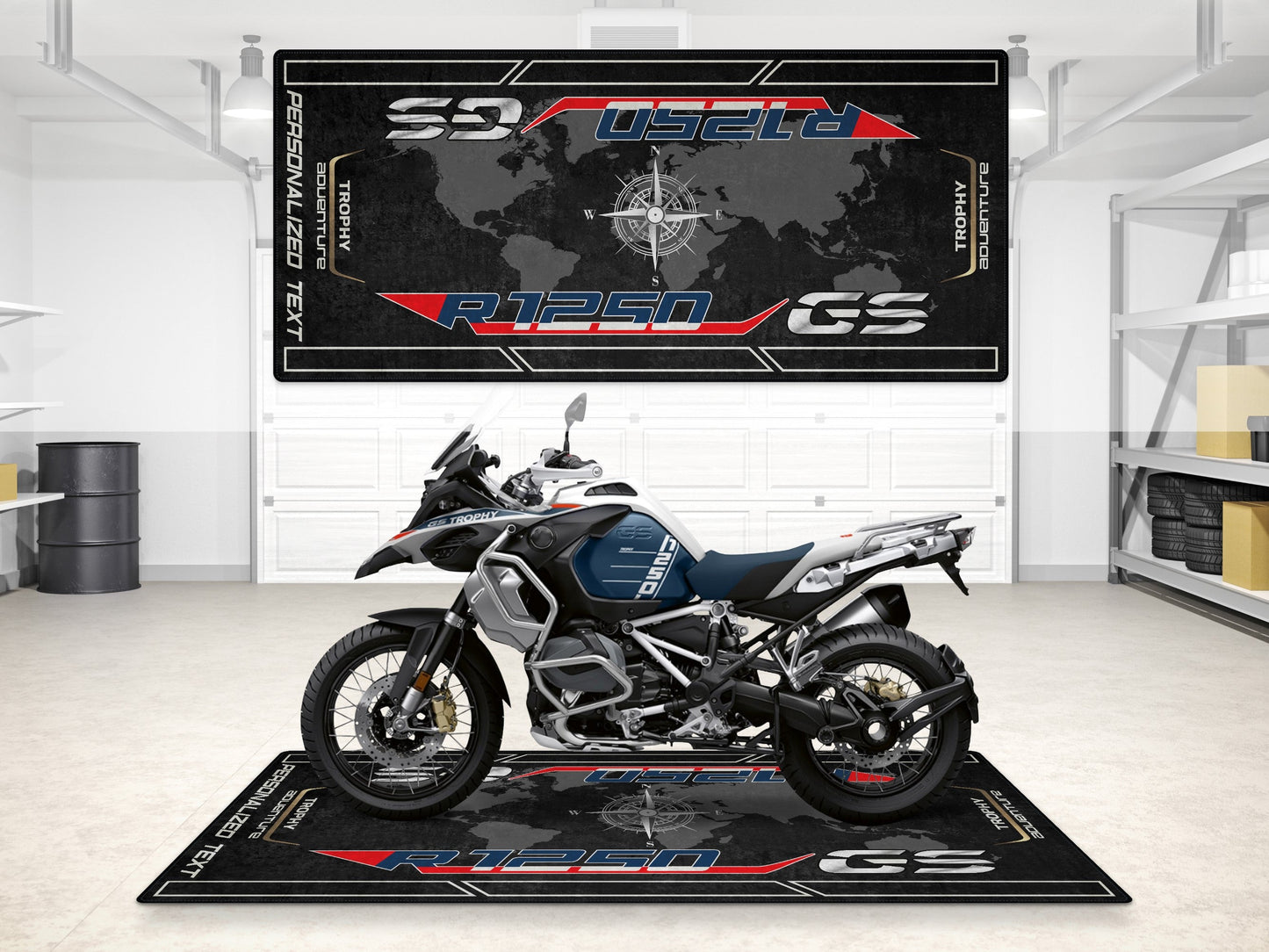 MPM Motorcycle Mat for BMW R1250GS Adventure - MM7247