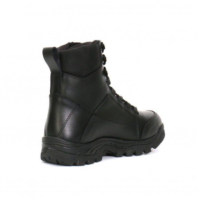Hot Leathers Men's Black Leather Swat Style Lace Up Boots BTM1010
