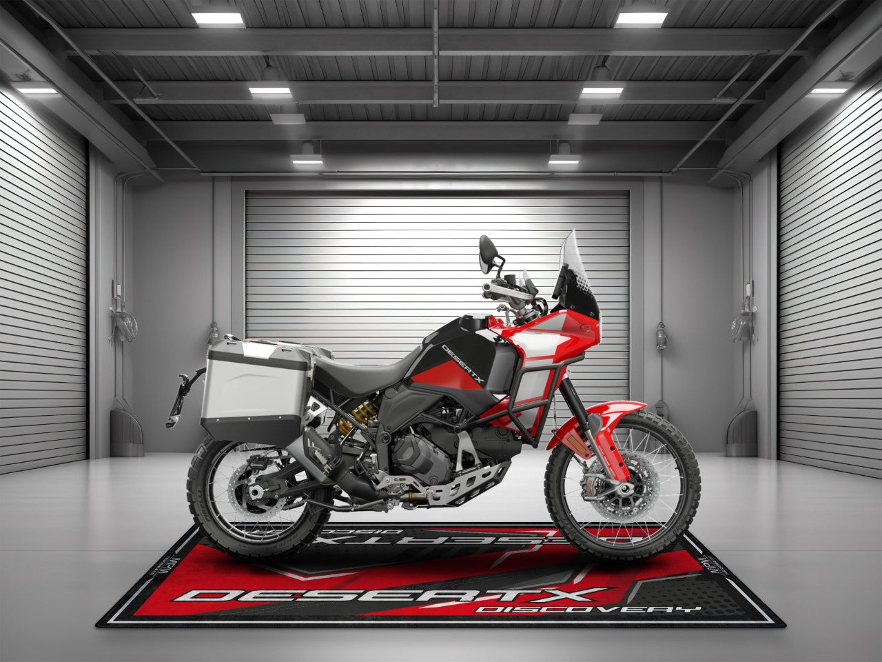 MPM Motorcycle Mat for Ducati DesertX Discovery - MM4103