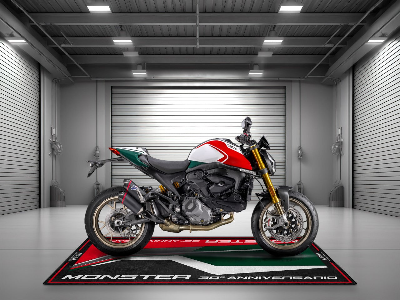 MPM Motorcycle Mat for Ducati Monster 30th Anniversario - MM4106