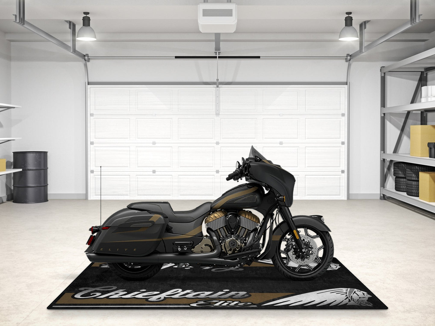 MPM Motorcycle Mat for Indian Chieftain Elite - MM7330