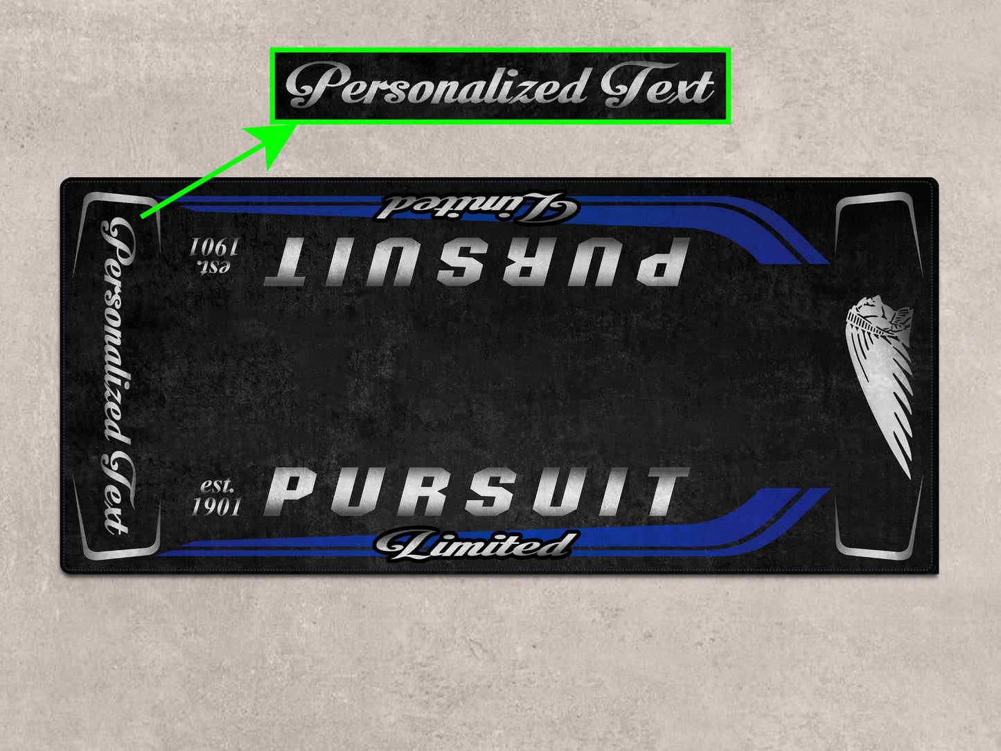 MPM Motorcycle Mat for Indian Pursuit Limited - MM7338