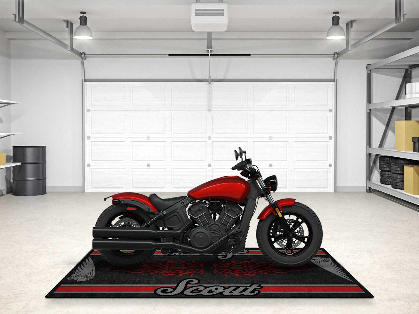 MPM Motorcycle Mat for Indian Scout Bobber Sixty - MM7320