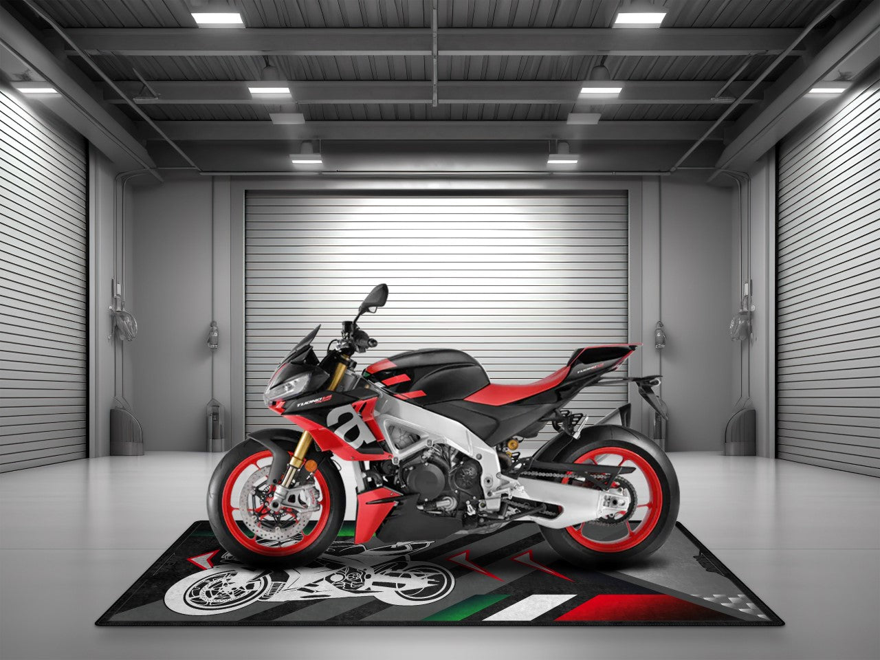 MPM Motorcycle Mat for Aprilia RSV4 - U601