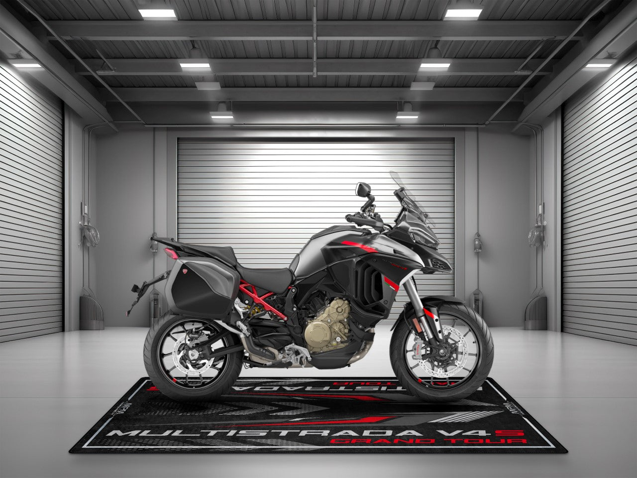 MPM Motorcycle Mat for Ducati Multistrada V4 S Grand Tour - MM4112