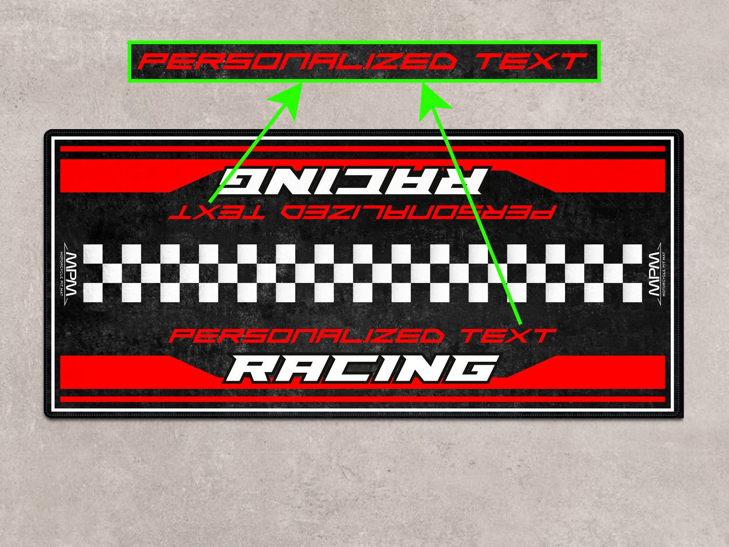 MPM Motorcycle Mat for Suzuki Motorsport - MM7126