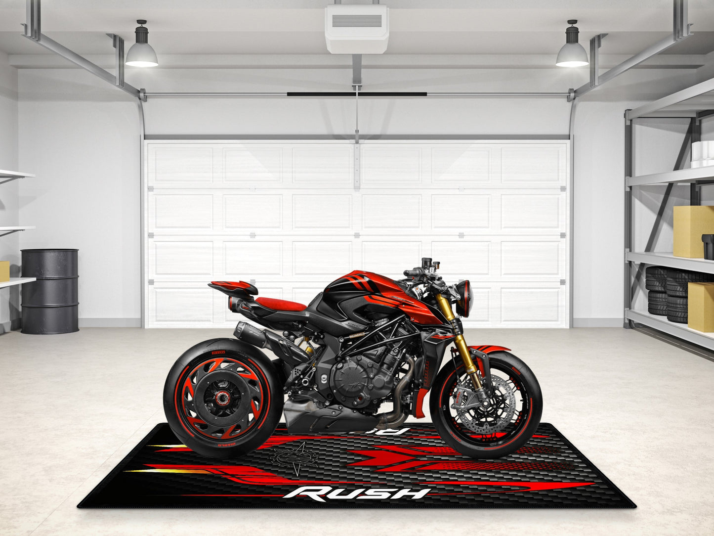 MPM Motorcycle Mat for MV Agusta Rush - MM7292