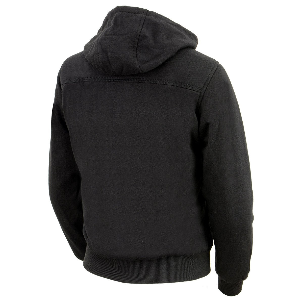 Nexgen Heat NXL2713SET Women 'Heated' Front Zipper Black Hoodie Jacket for Outdoor Activities w/ Battery Pack