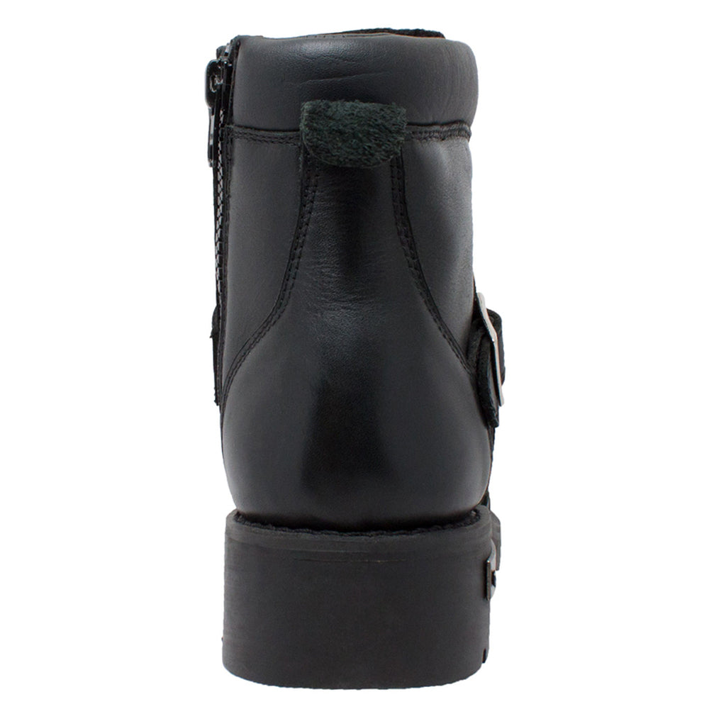 Edgewalker Men's 6" Black Motorcycle Boots
