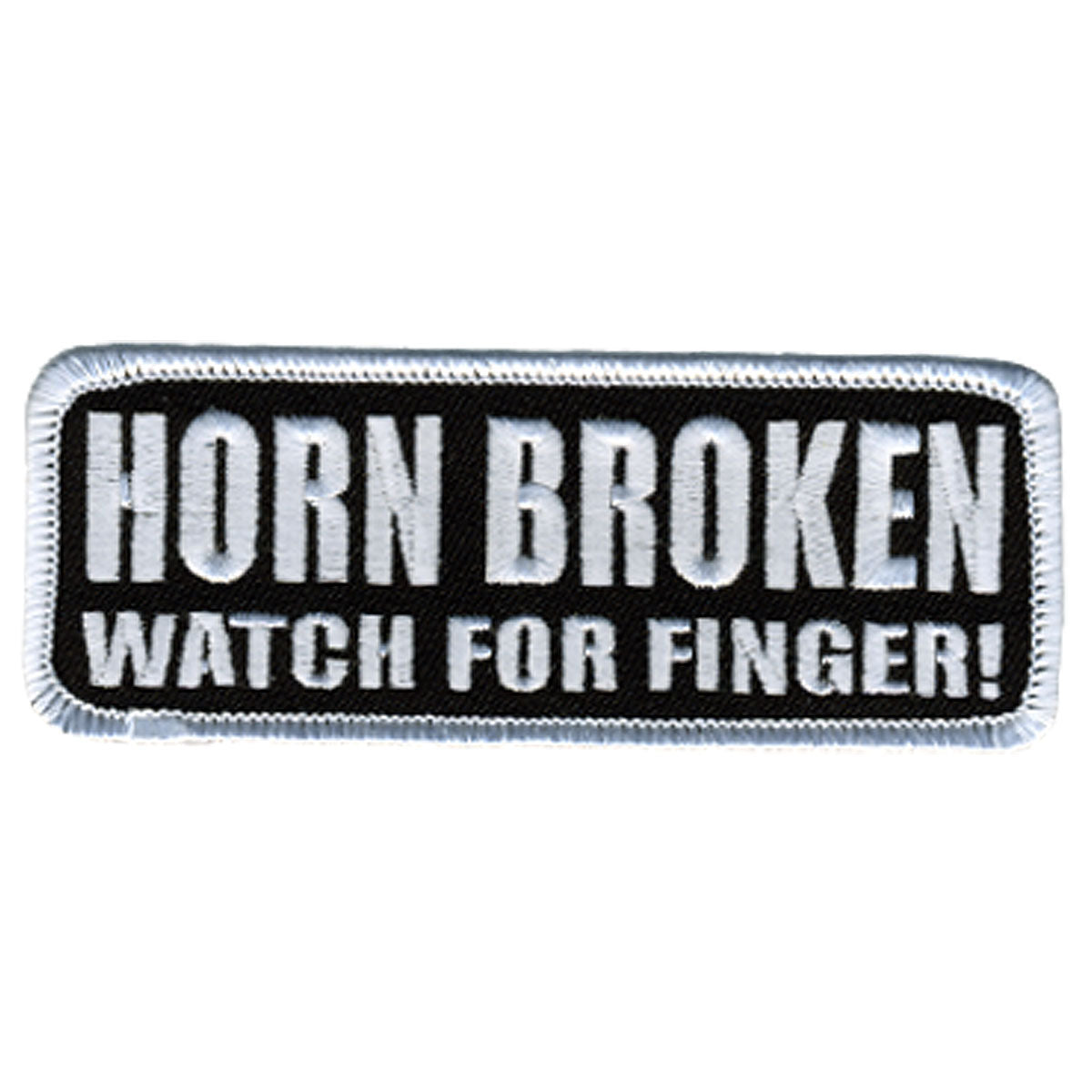 Hot Leathers PPL9246 Horn Broken 4" x 2" Patch