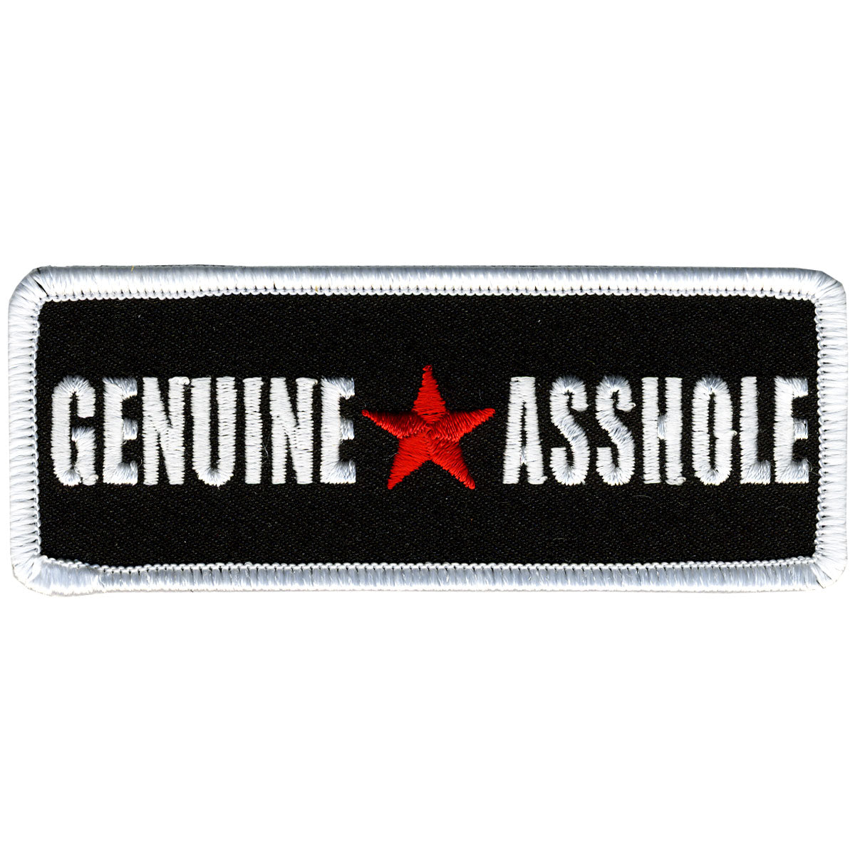 Hot Leathers PPL9258 Genuine Asshole 4" x 2" Patch