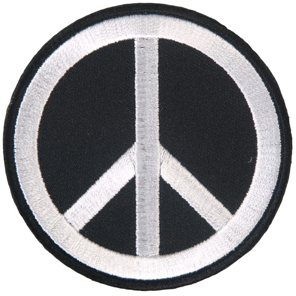 Hot Leathers PPL9330 Peace Sign Embroidered 3" x 3" Patch