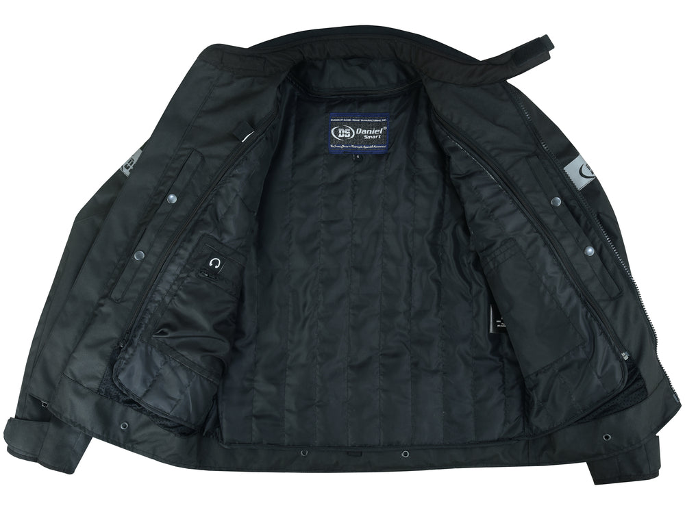 Blackwing Mens Textile Motorcycle Jacket - Black