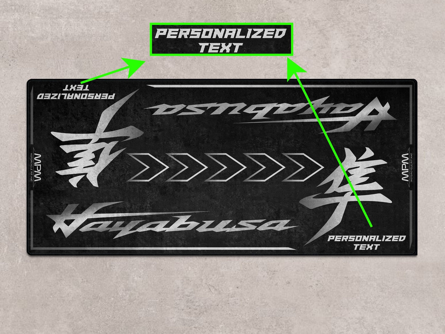 MPM Motorcycle Mat for Suzuki Hayabusa - MM7129