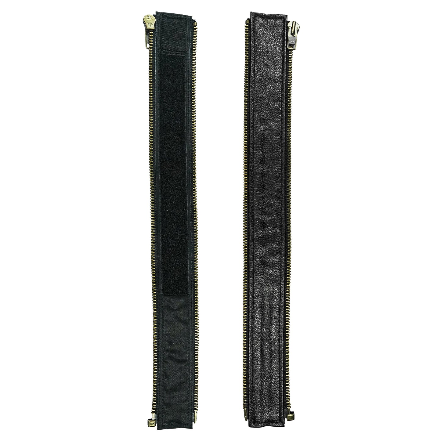 VXP54 Men's Black Universal Vest Expander Panel with Antique Zip