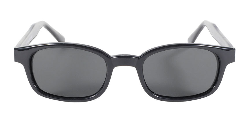 119 X - KD'S BLK FRAME/GRAY POLARIZED LENS