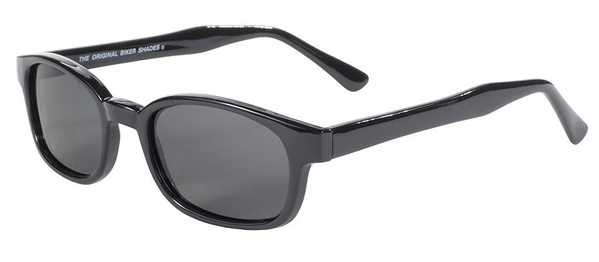 119 X - KD'S BLK FRAME/GRAY POLARIZED LENS