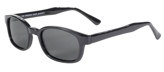 119 X - KD'S BLK FRAME/GRAY POLARIZED LENS