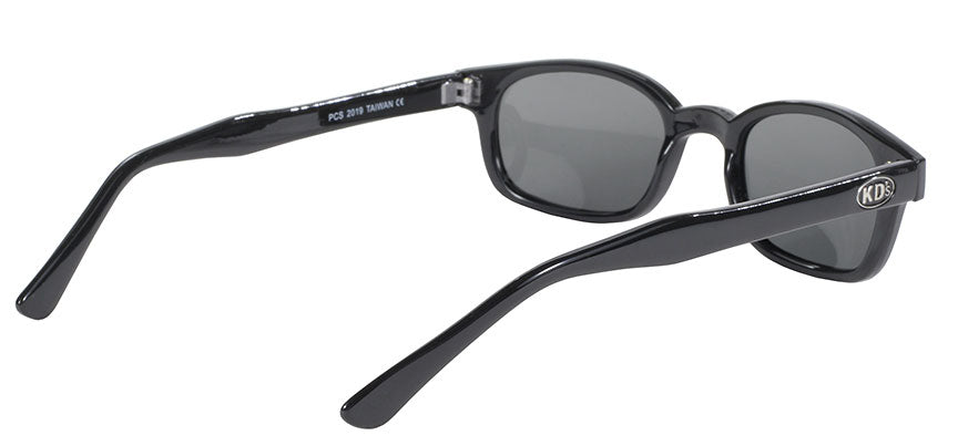 119 X - KD'S BLK FRAME/GRAY POLARIZED LENS