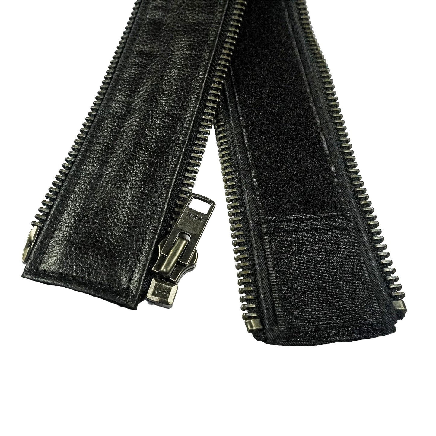 VXP52 Men's Black Universal Vest Expander Panel with Gun Metal Zip # 1