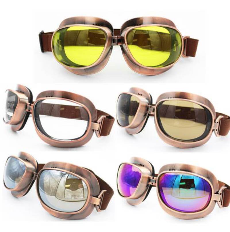 Vintage Goggle Style Safety Glasses