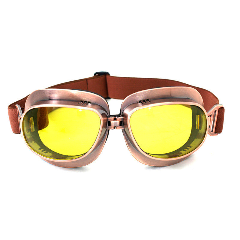 Vintage Goggle Style Safety Glasses