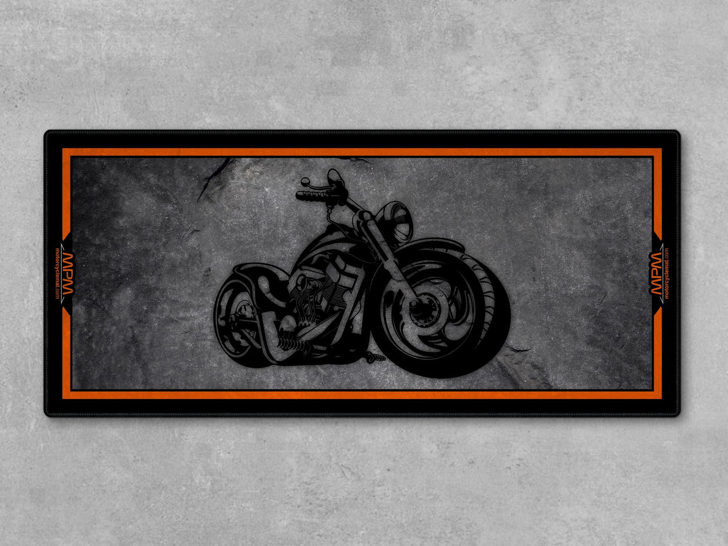 MPM Motorcycle Mat Design for Chopper Motorcycle  - MM7208
