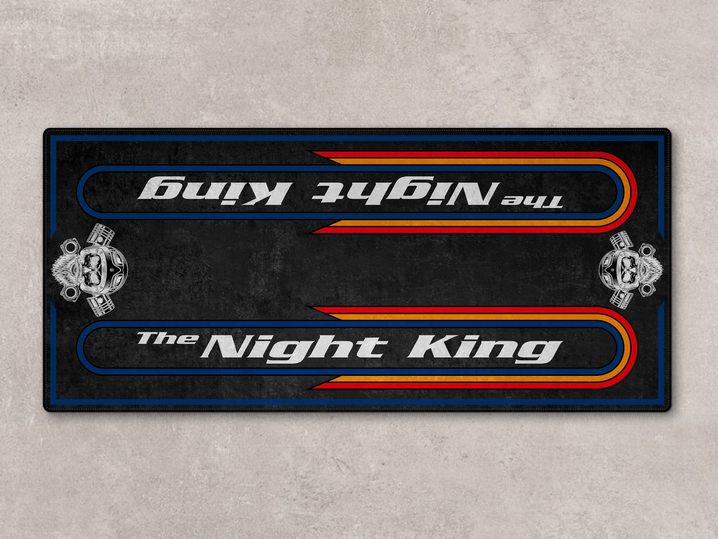 MPM Motorcycle Mat for Cruiser Motorcycle "The Night King" - MM7301
