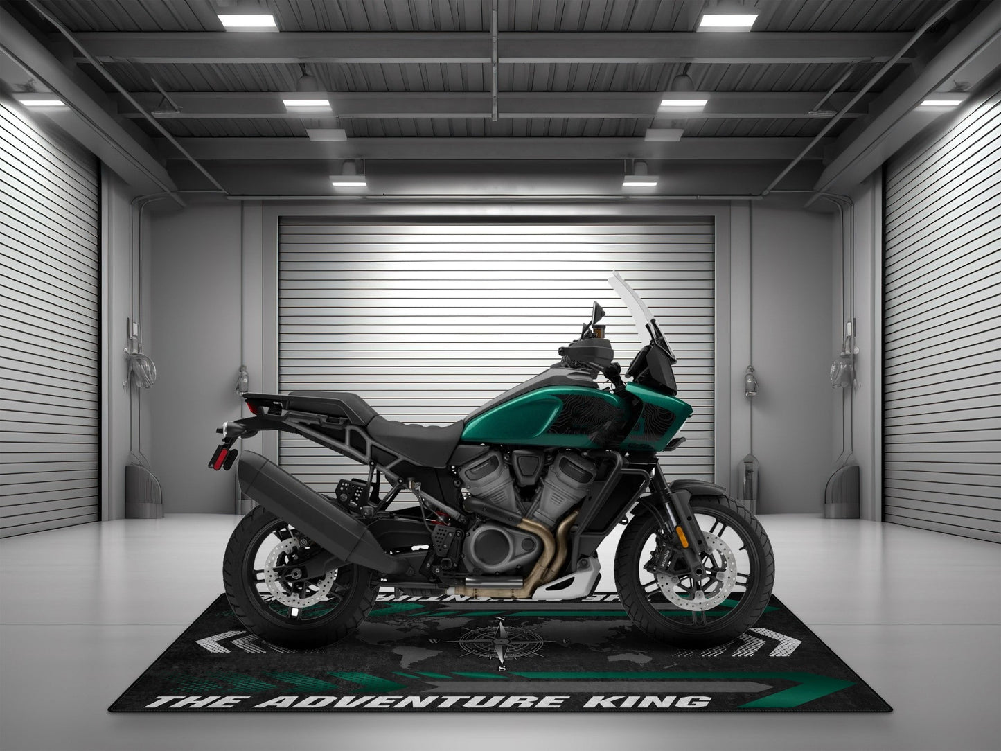 MPM Motorcycle Mat for Adventure Motorcycle "The Adventure King" - MM7341