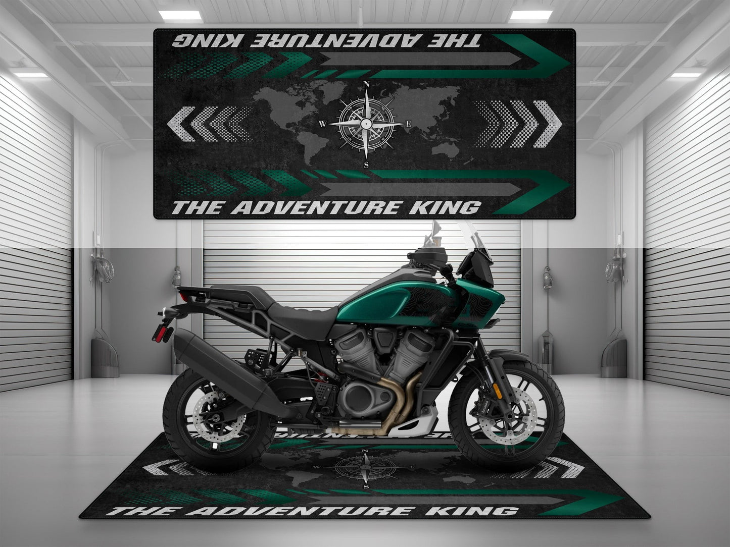 MPM Motorcycle Mat for Adventure Motorcycle "The Adventure King" - MM7341