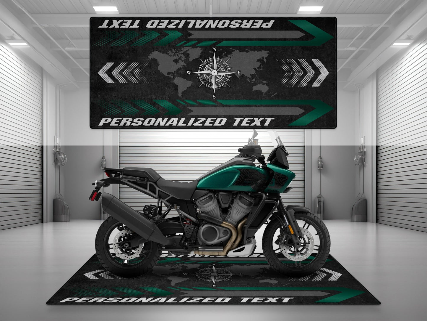 MPM Motorcycle Mat for Adventure Motorcycle "The Adventure King" - MM7341