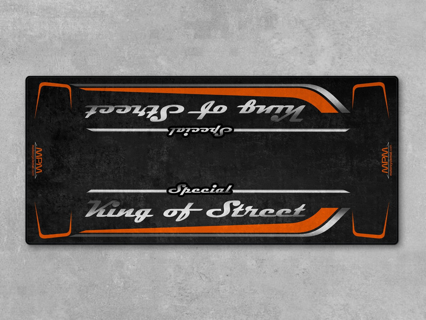 MPM Motorcycle Mat for Cruiser Motorcycle "Special King of Street" - MM7345
