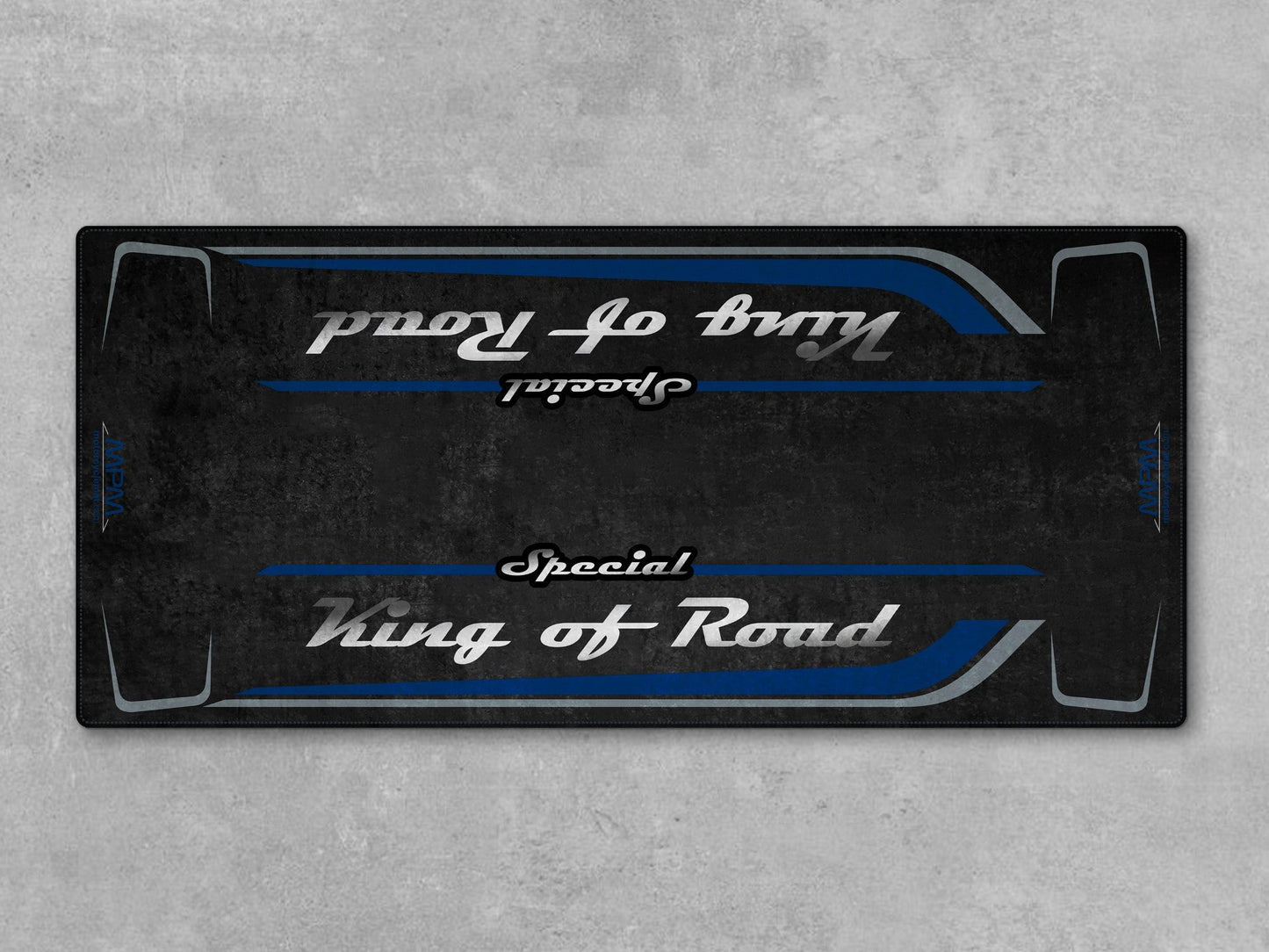 MPM Motorcycle Mat for Cruiser Motorcycle "Special King of Road" - MM7346