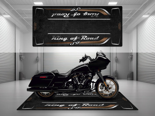 MPM Motorcycle Mat for Cruiser Motorcycle "King of Road ST" - MM7347
