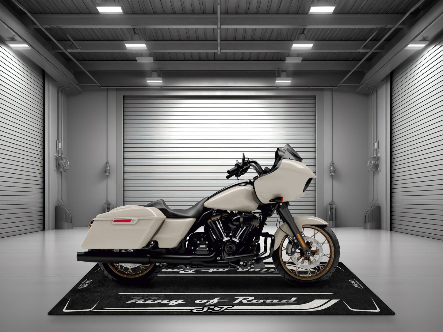 MPM Motorcycle Mat for Cruiser Motorcycle "King of Road ST" - MM7347